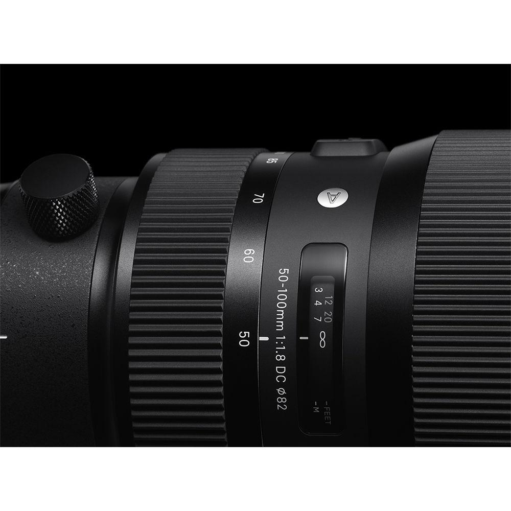 Sigma 50-100mm f 1.8 DC HSM Art Lens for Sigma SA