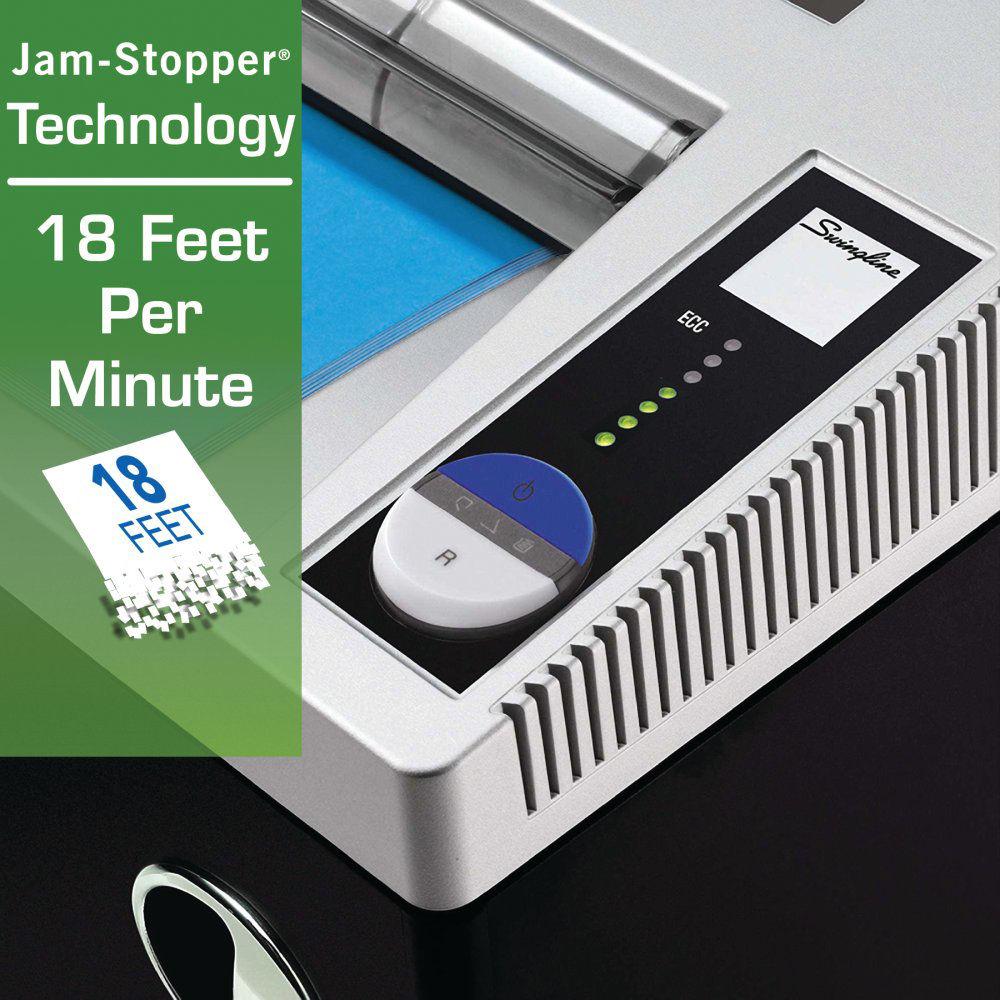 Swingline TAA Compliant CM15-30 Micro-Cut Commercial Shredder with Jam Stopper