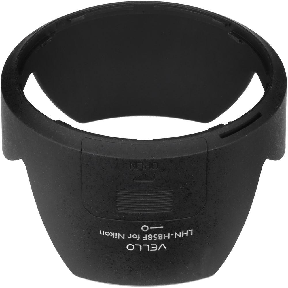 Vello HB-58F Dedicated Lens Hood with Filter Access Panel