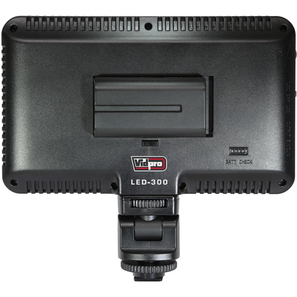 Vidpro LED-300 On-Camera Daylight-Balanced LED Light