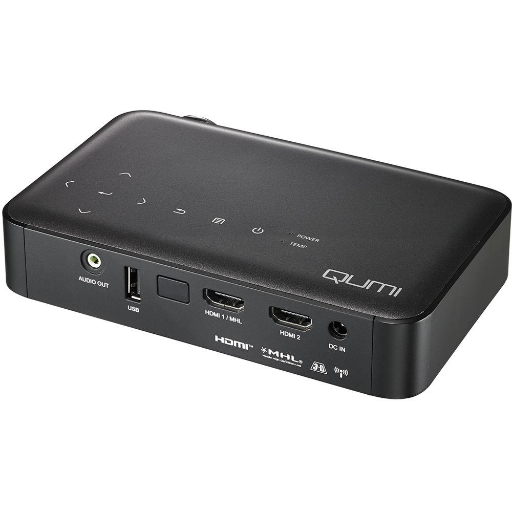 Vivitek Qumi Q6 800-Lumen WXGA DLP Pico Projector with Wi-Fi