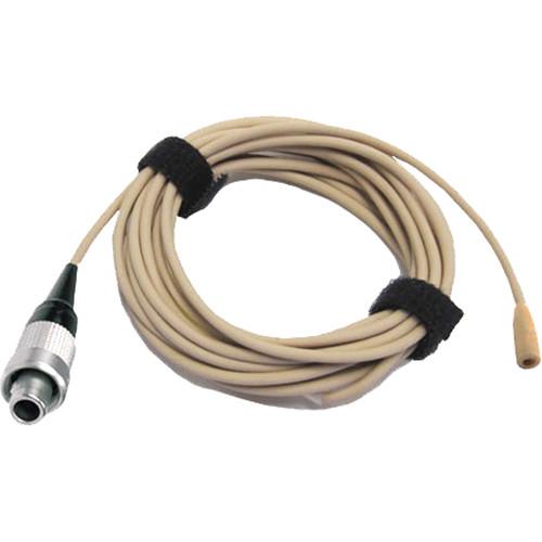 Voice Technologies VT403WA Waterproof Vocal Lavalier Microphone kit with 3-pin connector for Sennheiser SK50, 2000 Series, Audio Ltd. miniTX, and TX1010 Digital