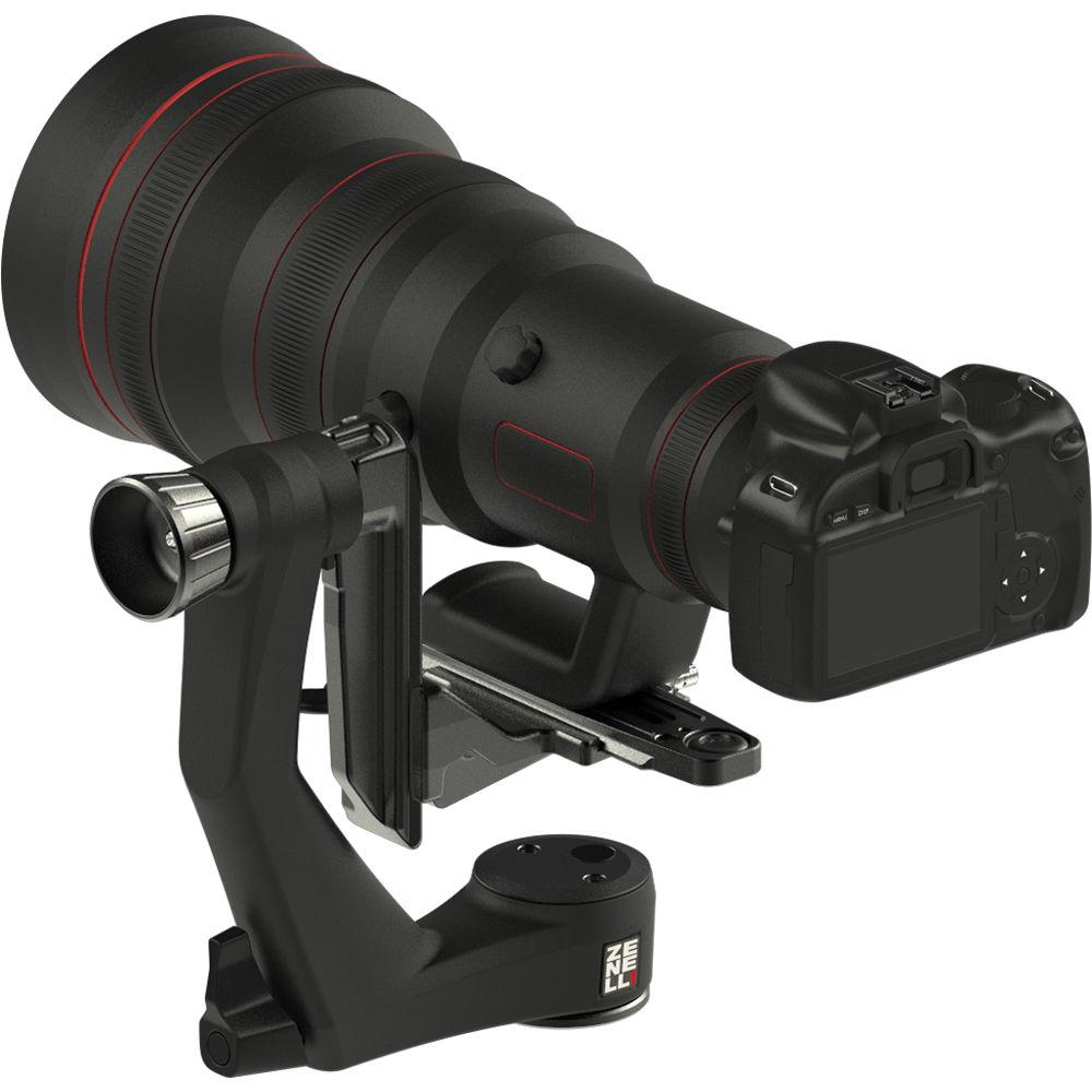 Zenelli KEVLASS-ZX Gimbal Head with Quick Release Lever