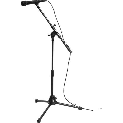 On-Stage MS7411B Telescoping Drum and Amplifier Microphone Boom Stand - Boom Length: 32"