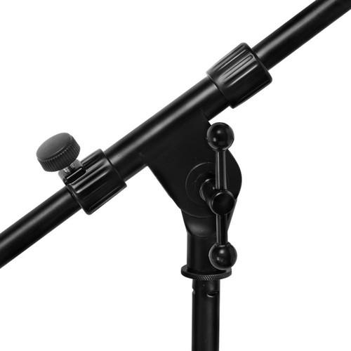 On-Stage MS7411B Telescoping Drum and Amplifier Microphone Boom Stand - Boom Length: 32"