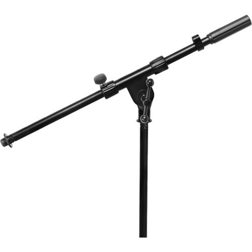 On-Stage MS7411B Telescoping Drum and Amplifier Microphone Boom Stand - Boom Length: 32"