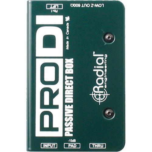 Radial Engineering ProDI - Single Channel Passive Direct Box