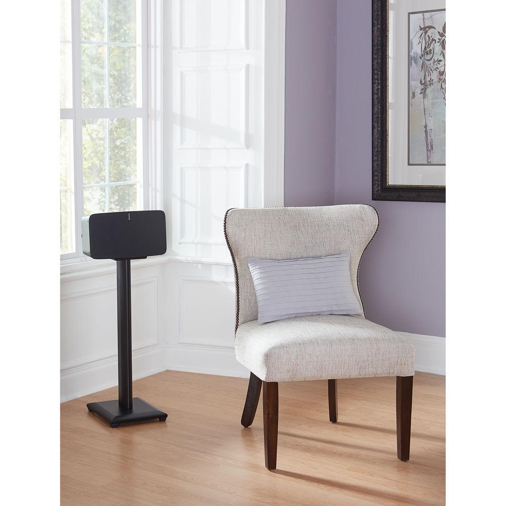 SANUS NF18B Natural Foundations 18" Speaker Stand Pair