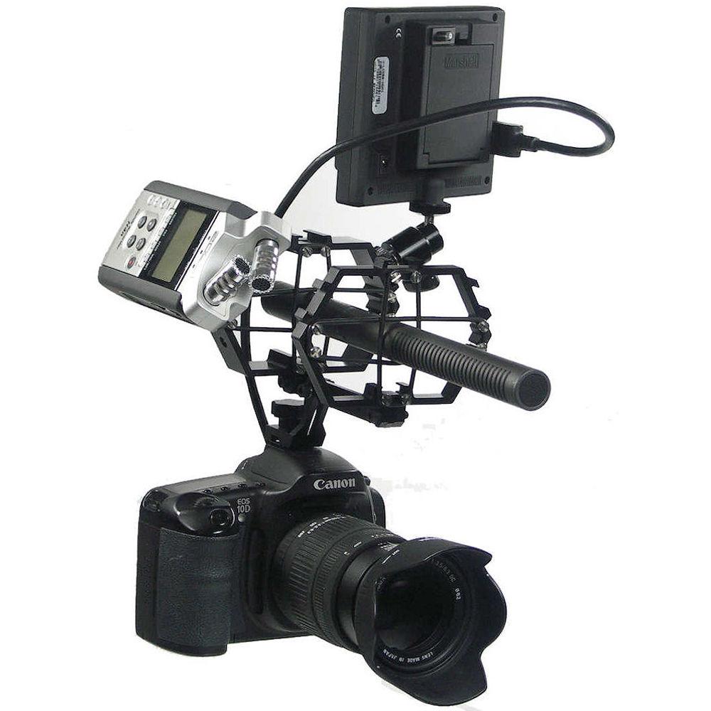 ALZO Shock Multi-Mount for Portable Audio Recorders and Shotgun Microphones