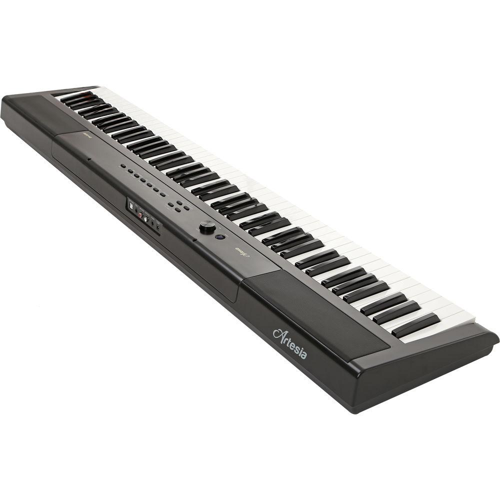 Artesia PA-88W Portable Piano with Weighted Spring Action