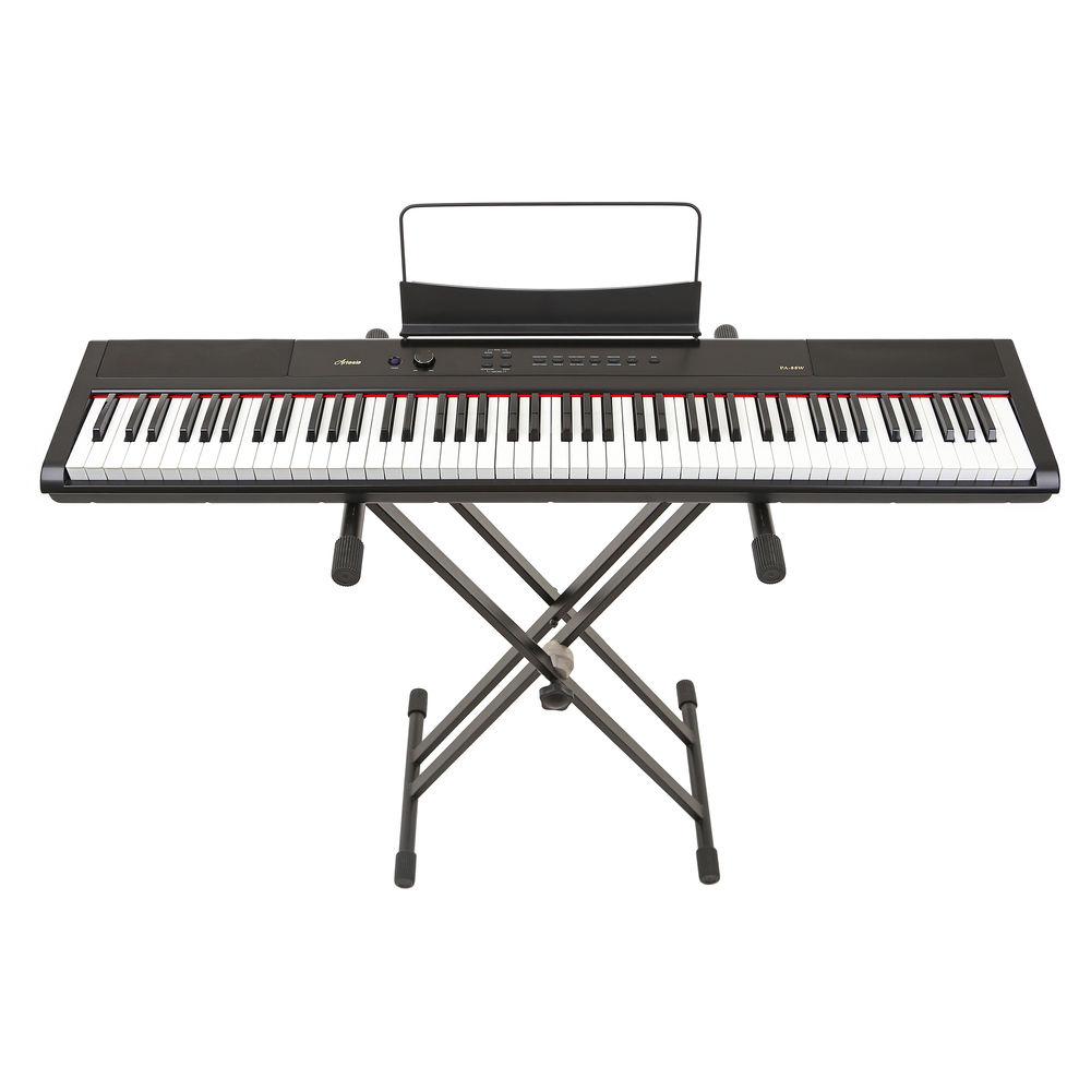 Artesia PA-88W Portable Piano with Weighted Spring Action
