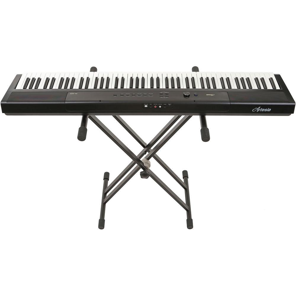 Artesia PA-88W Portable Piano with Weighted Spring Action