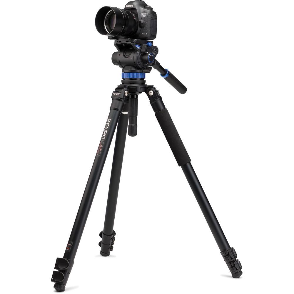Benro S7 Video Tripod Kit with A373F Aluminum Legs