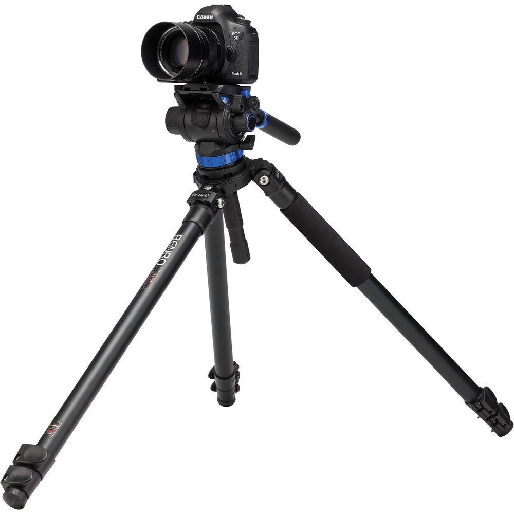 Benro S7 Video Tripod Kit with A373F Aluminum Legs
