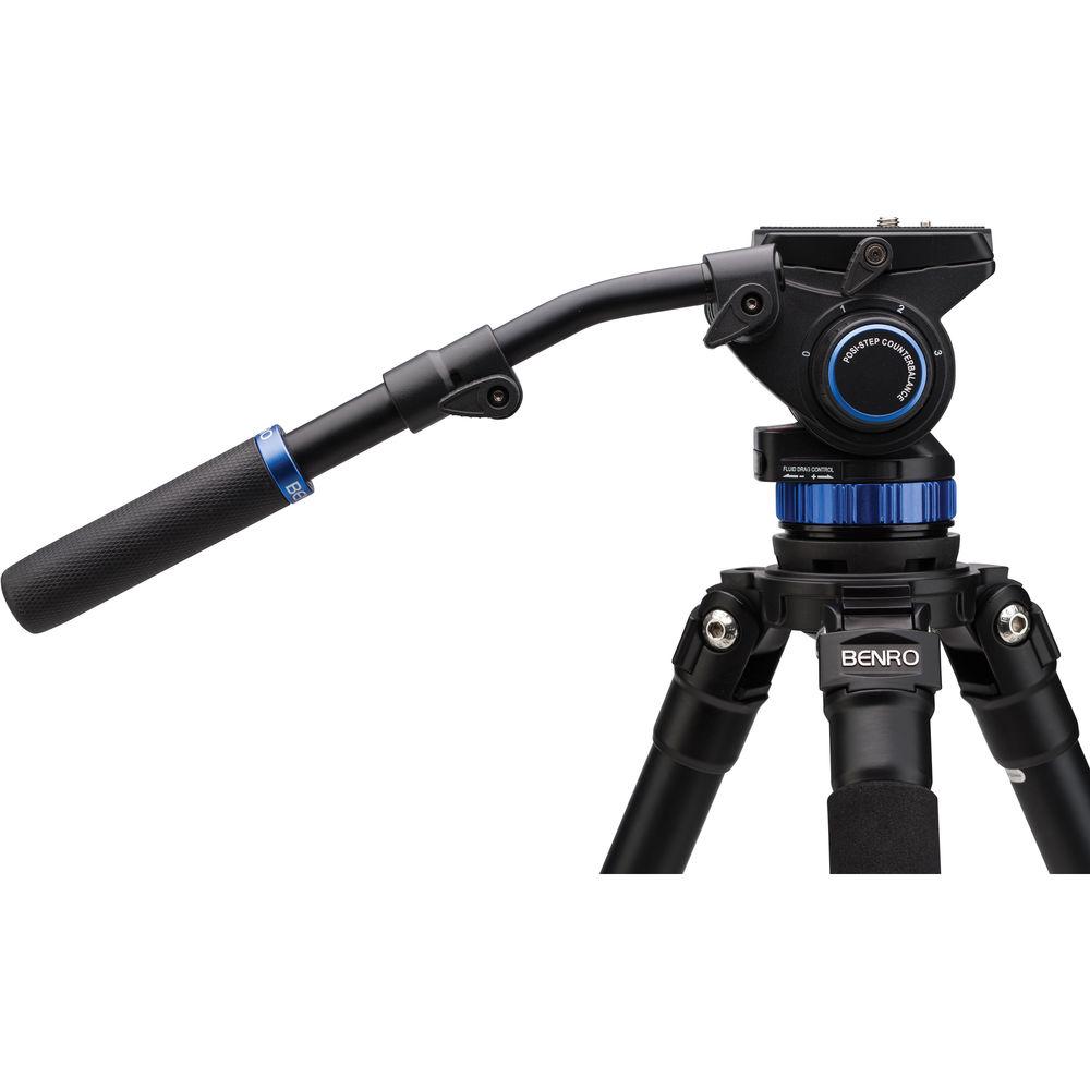 Benro S7 Video Tripod Kit with A373F Aluminum Legs