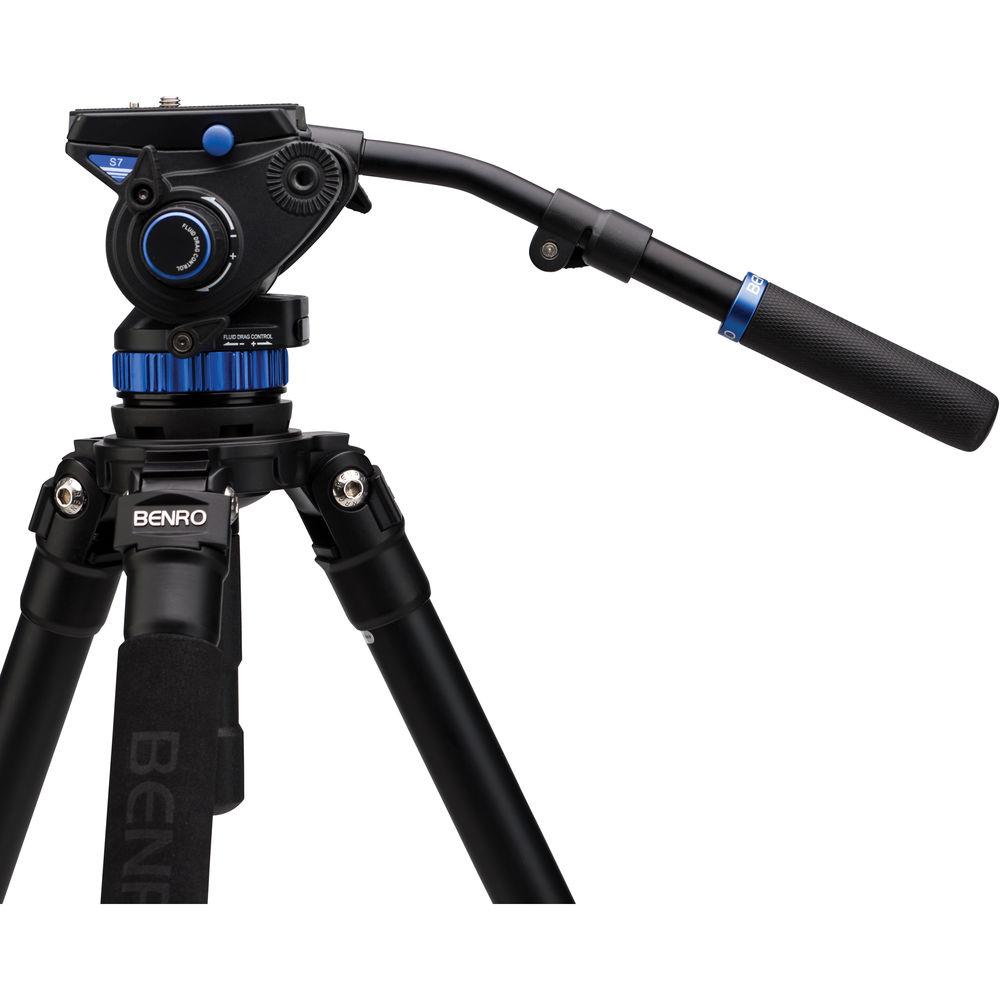 Benro S7 Video Tripod Kit with A373F Aluminum Legs