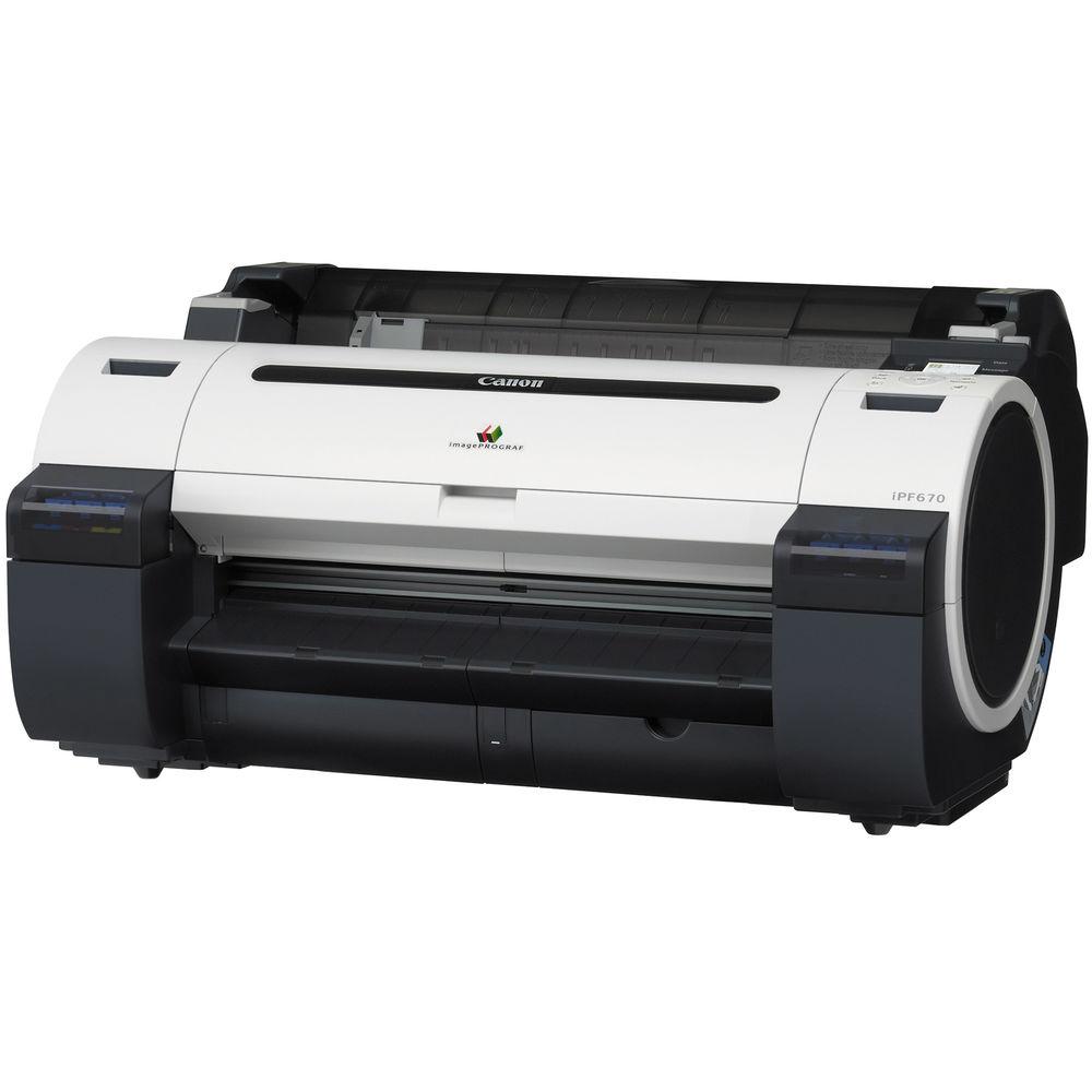 Canon imagePROGRAF iPF670 24" Large-Format Inkjet Printer