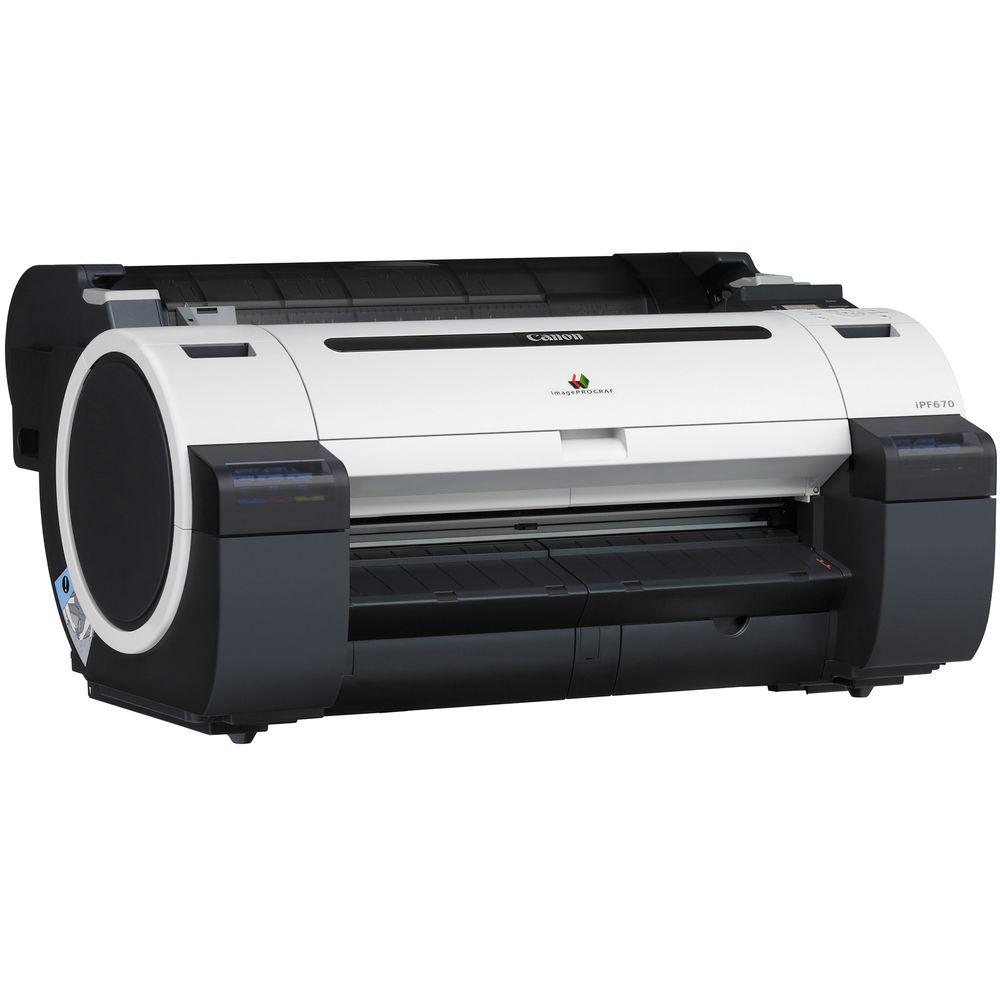 Canon imagePROGRAF iPF670 24" Large-Format Inkjet Printer