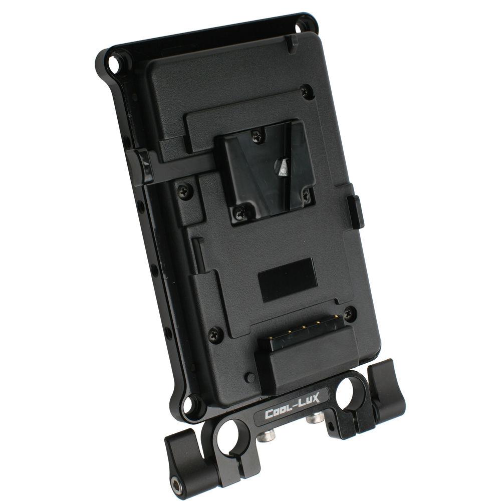 Cool-Lux Universal Cheeseplate with Gold Mount 3 Stud Battery Plate