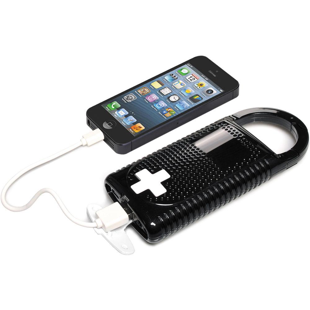 CTA Digital Outdoor Hook-On Traveler 5200mAh External Battery Pack Charger
