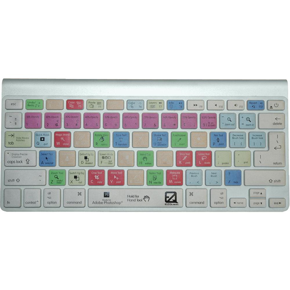 EZQuest Adobe Photoshop Keyboard Cover for MacBook, MacBook Air, MacBook Pro, and Apple Wireless Keyboard