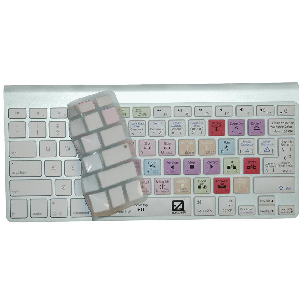 EZQuest Adobe Premiere Pro Keyboard Cover for MacBook, MacBook Air, MacBook Pro, and Apple Wireless Keyboard