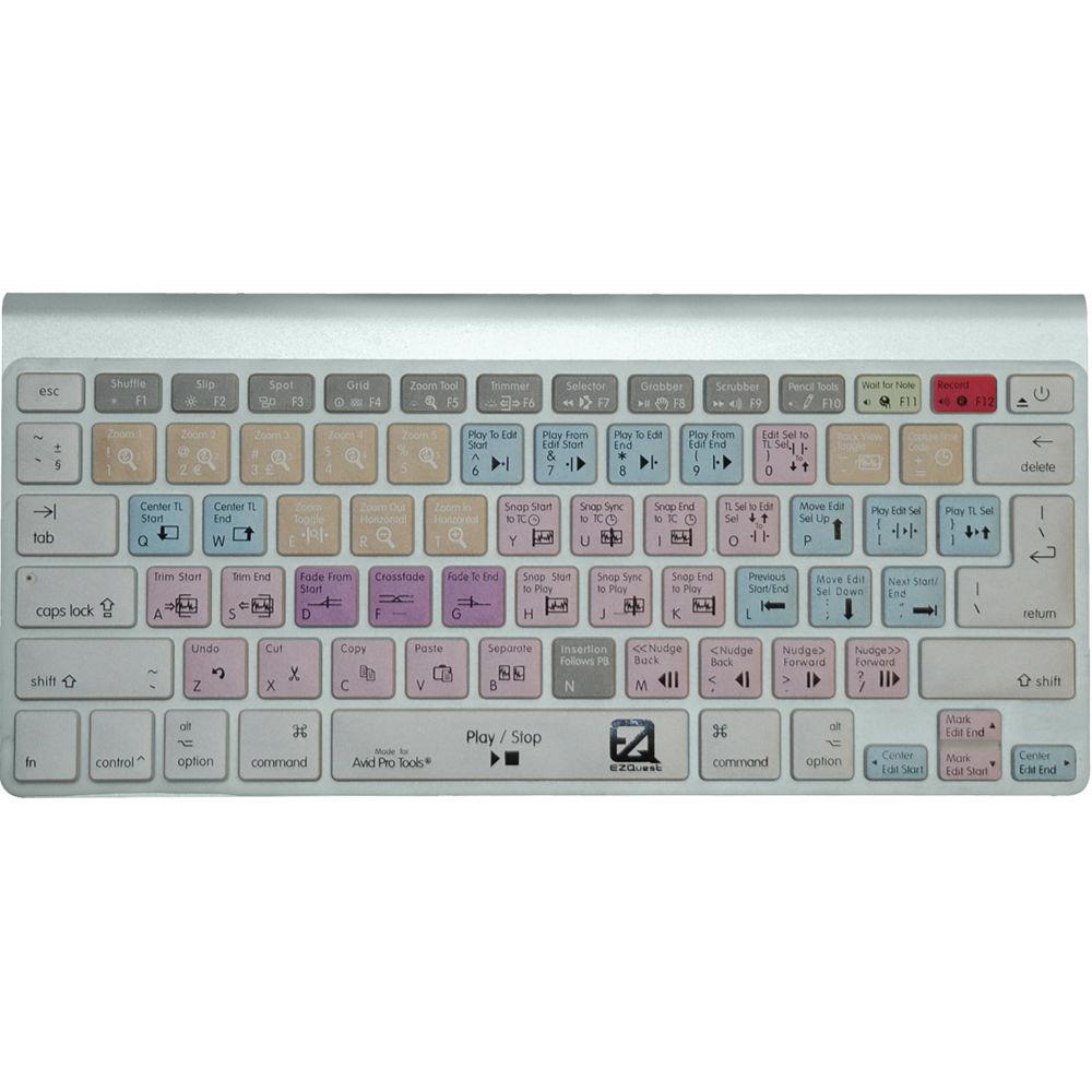 EZQuest Avid Pro Tools Keyboard Cover for MacBook, MacBook Air, MacBook Pro, and Apple Wireless Keyboard