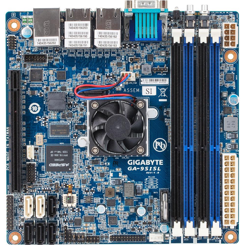 Gigabyte GA-9SISL Mini-ITX BGA 1283 Server Motherboard