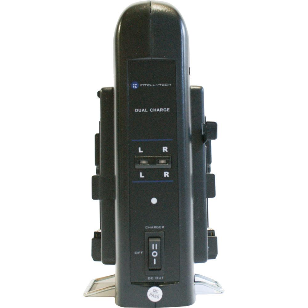 Intellytech Dual Battery Quick Charger for V-Mount Batteries