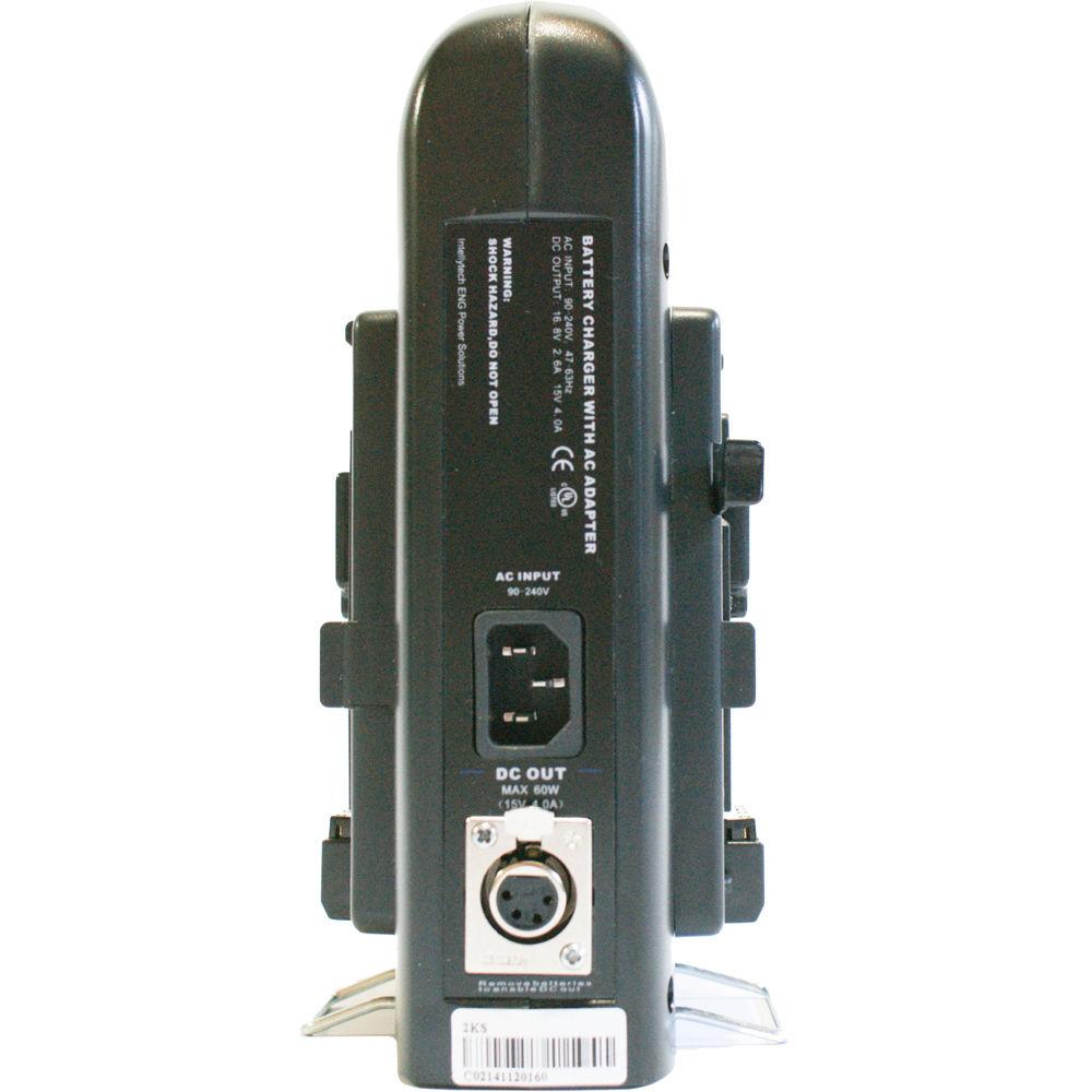 Intellytech Dual Battery Quick Charger for V-Mount Batteries