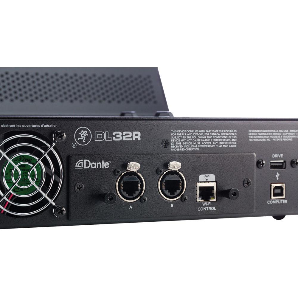 Mackie DL Dante Expansion Card for DL32R Mixer