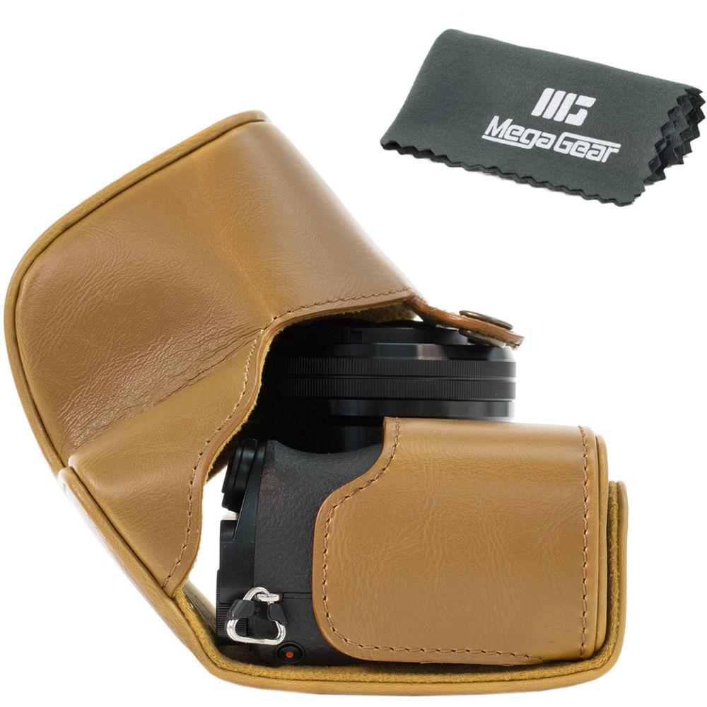 MegaGear Ever Ready Case for Sony A6000 A6300 with 16-50mm Lens