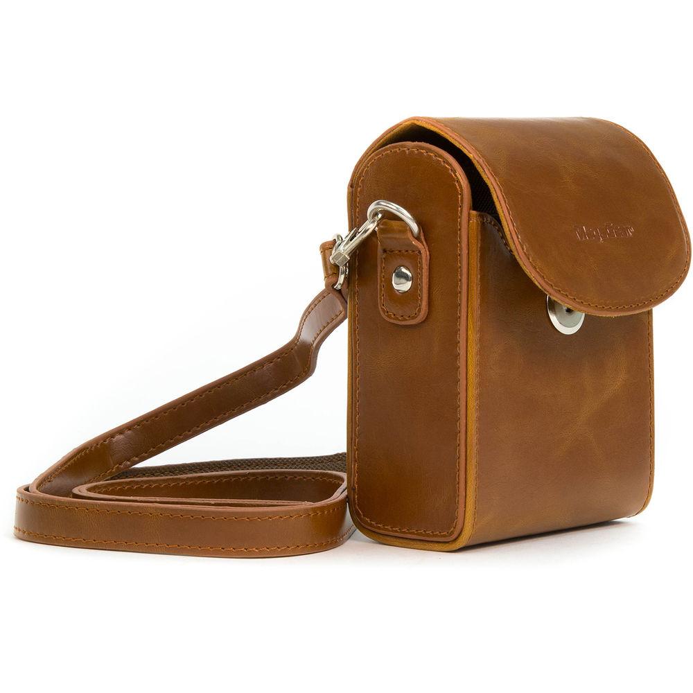 MegaGear Ever- Ready  Leather Camera Case for Panasonic Lumix DC-ZS70, DMC-LX10, DMC-ZS60, or DMC-ZS100