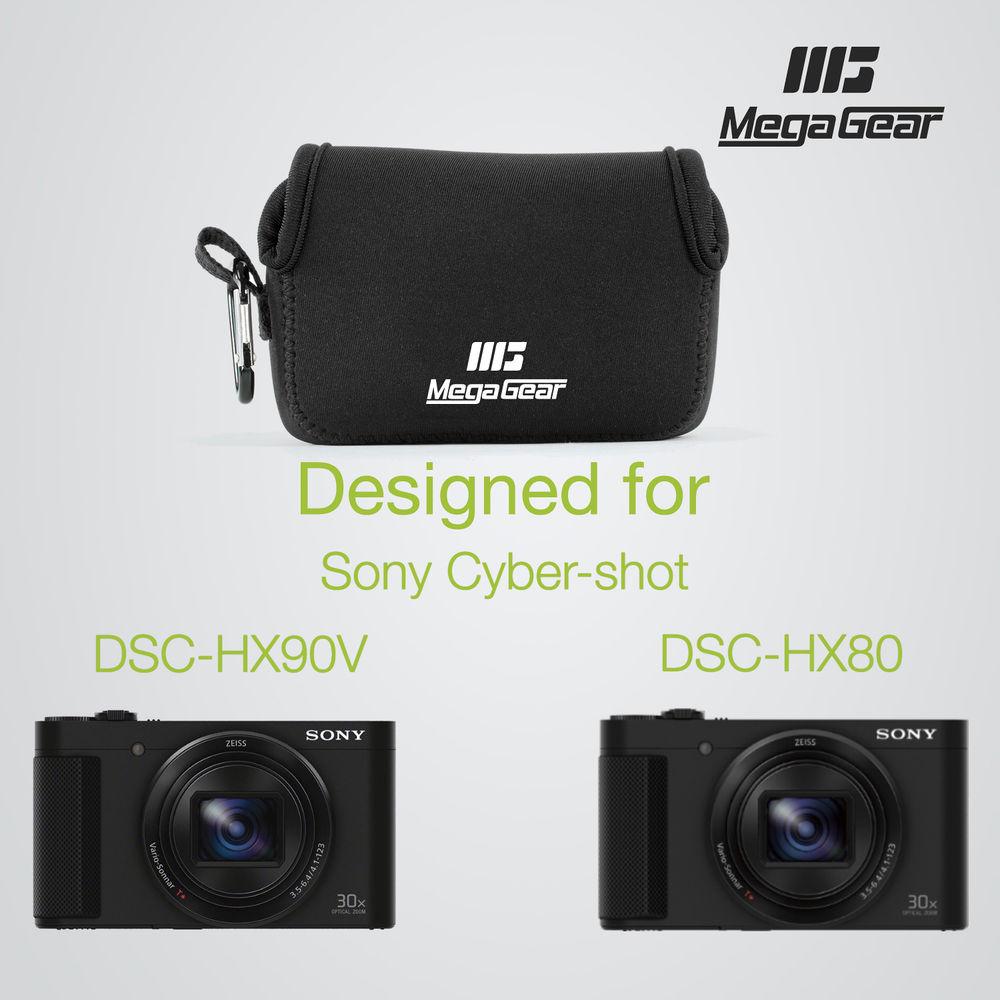 MegaGear Ultra-Light Neoprene Camera Case for Sony Cyber-shot DSC-HX90V and DSC-HX80B