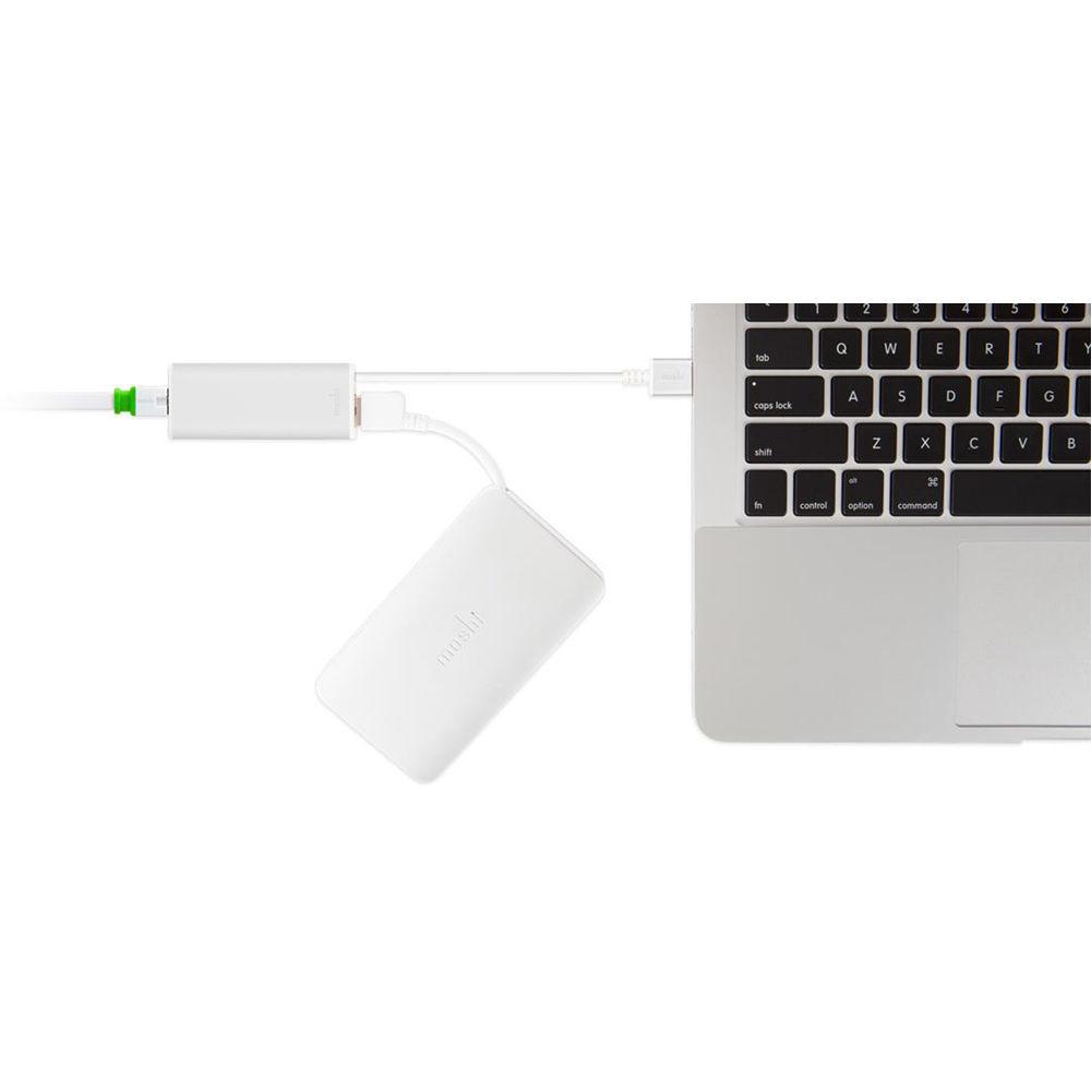 Moshi USB 3.0 Type-A to Gigabit Ethernet Adapter