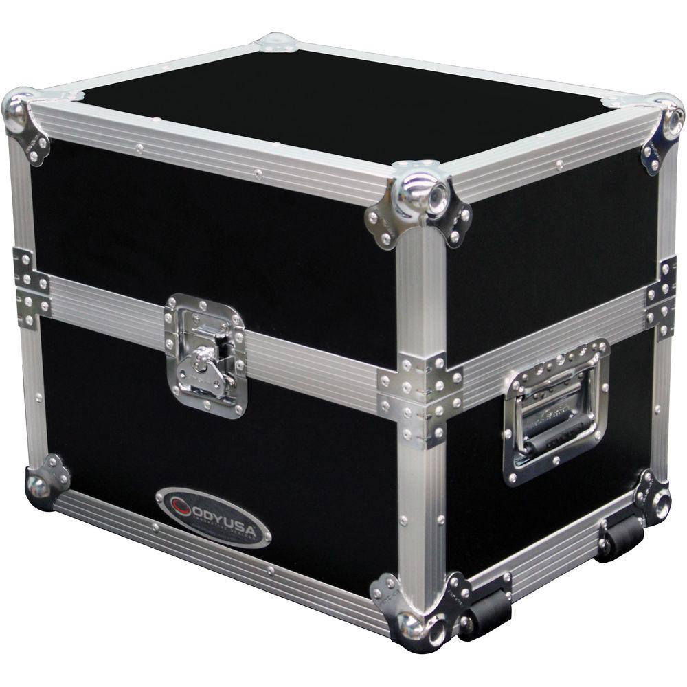 Odyssey Innovative Designs Flight Zone Photo Booth Printer Case with Pullout Handle and Wheels