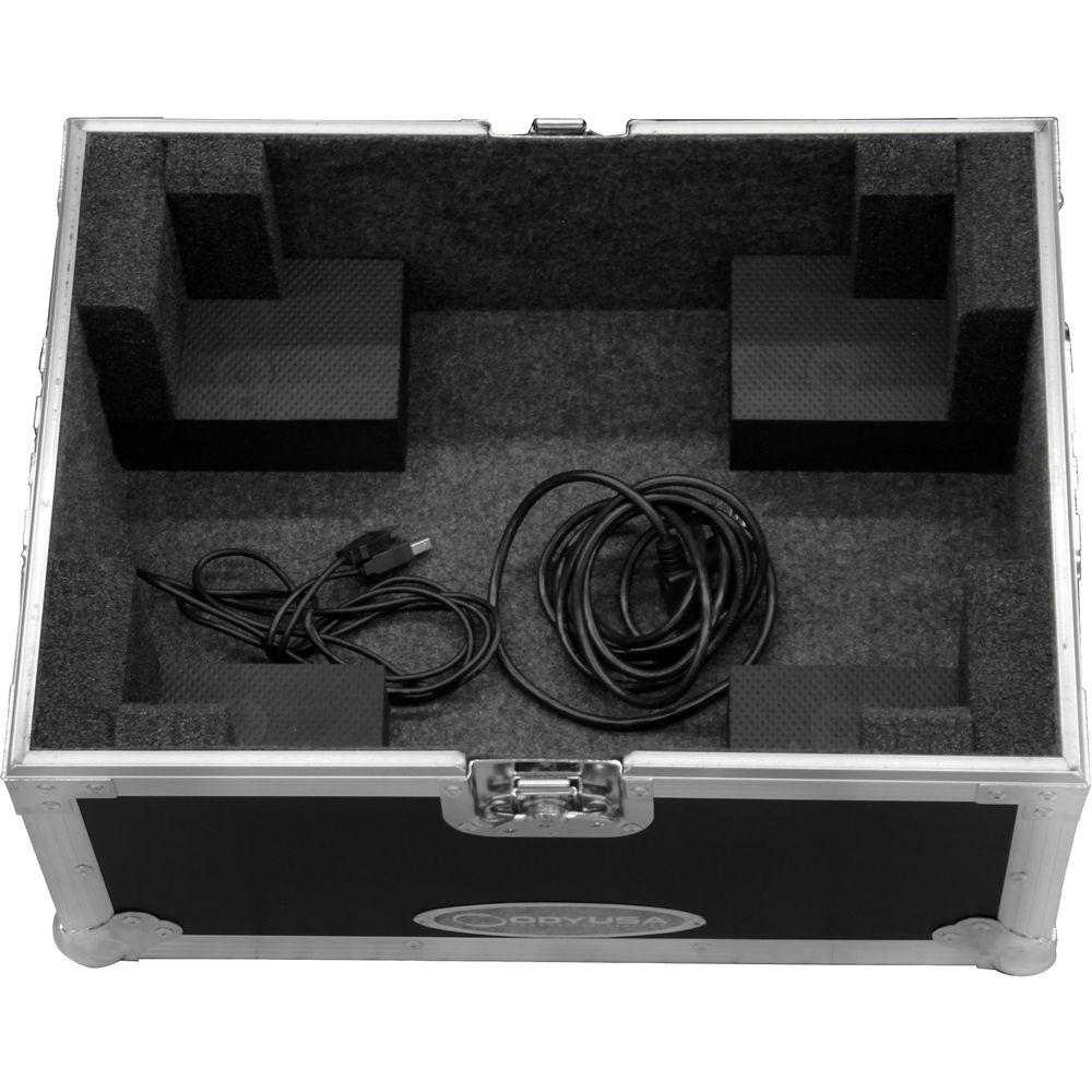 Odyssey Innovative Designs Flight Zone Photo Booth Printer Case with Pullout Handle and Wheels