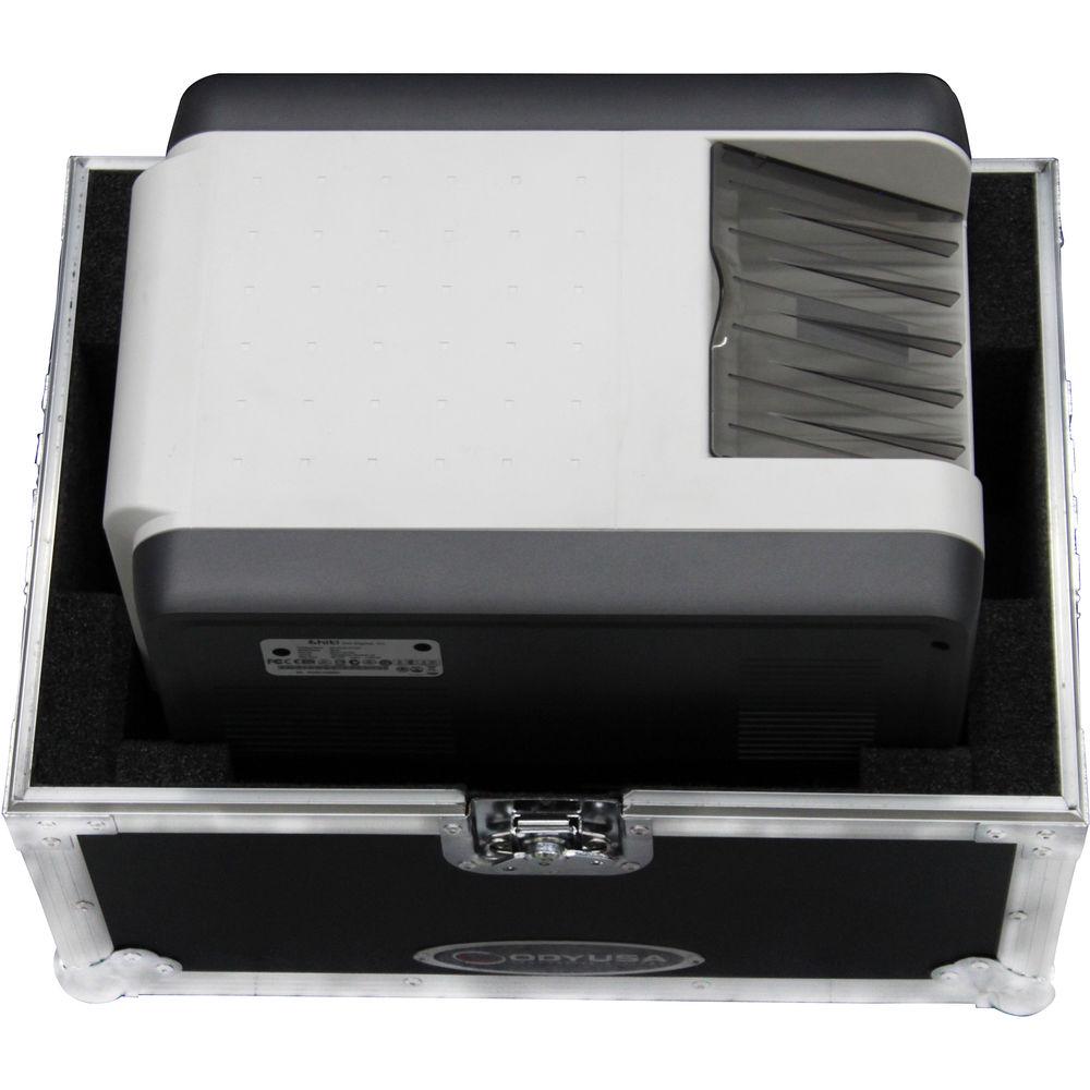 Odyssey Innovative Designs Flight Zone Photo Booth Printer Case with Pullout Handle and Wheels