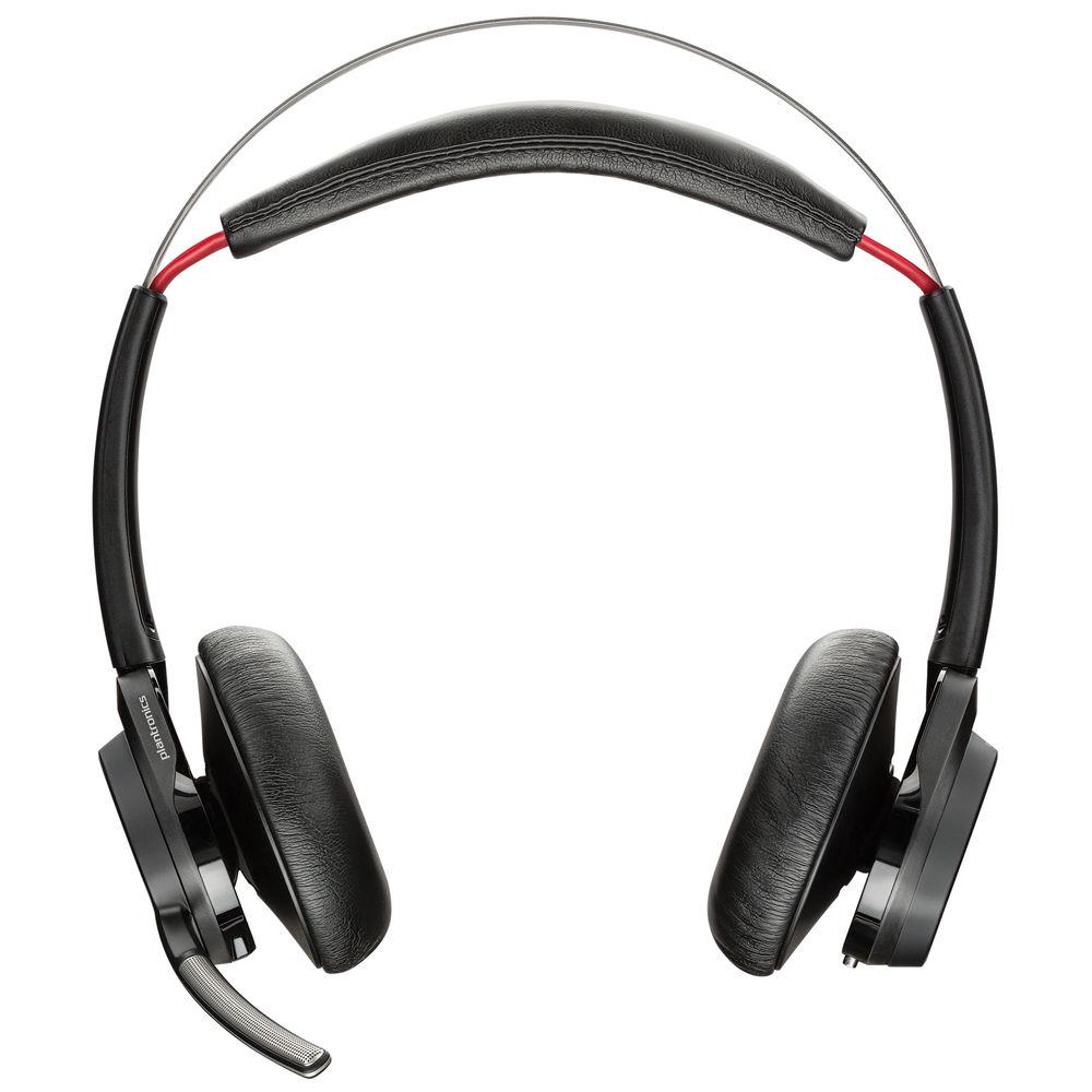 Plantronics Voyager Focus UC Bluetooth Headset with USB Type-A Adapter for Standard UC Applications