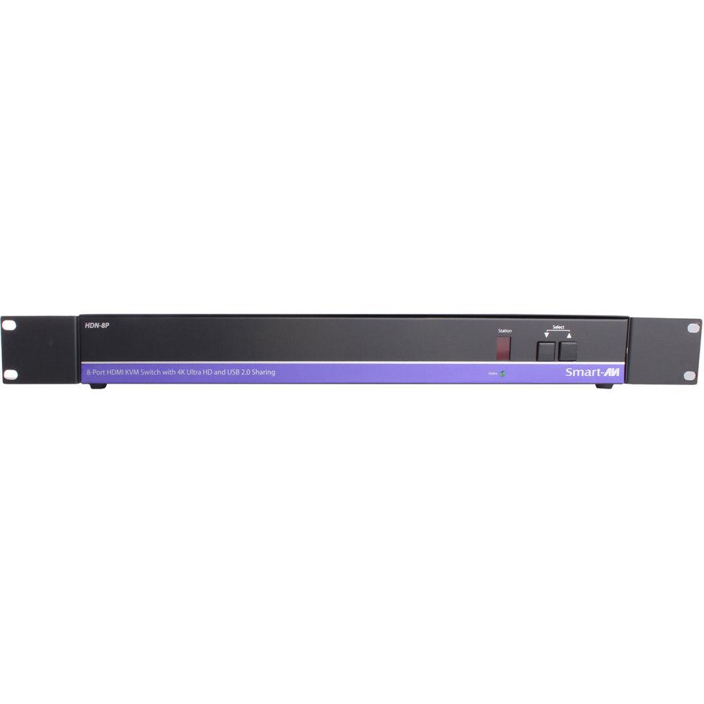 Smart-AVI HDN-8P 4K Ultra HD KVM Switch with USB 2.0 Sharing