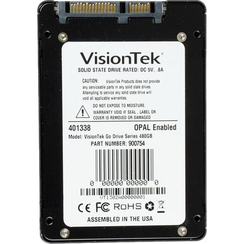 VisionTek Go Drive Low Profile 7mm Opal 1.0 Encryption Ready SSD