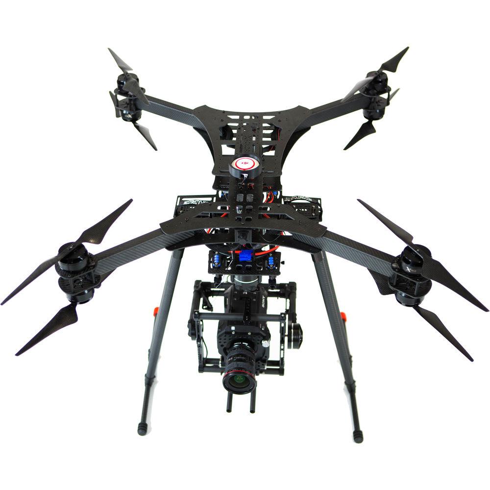 xFold rigs Cinema X8 U7 Drone with 3-Axis Gimbal for DSLR Cinema Cameras