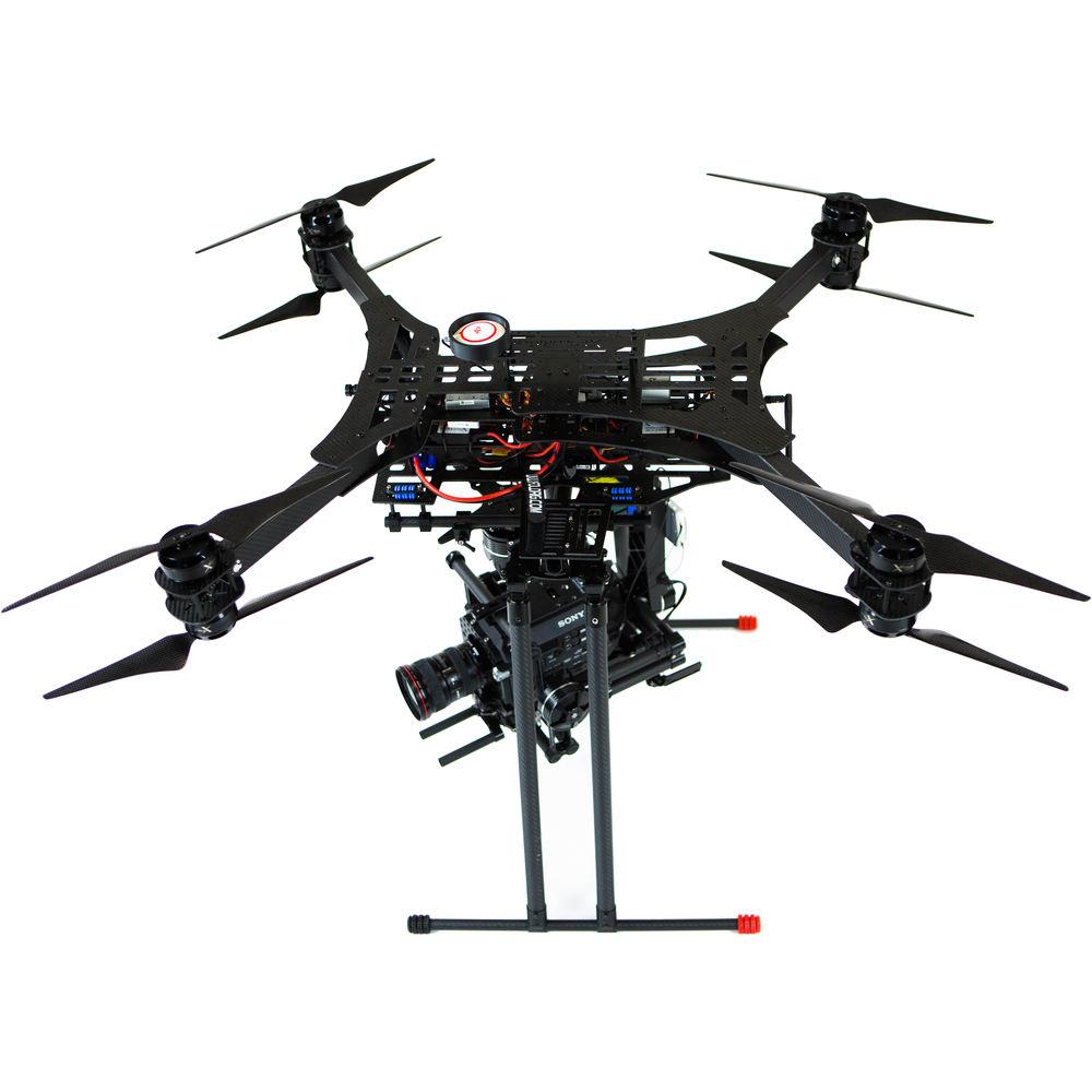xFold rigs Cinema X8 U7 Drone with 3-Axis Gimbal for DSLR Cinema Cameras