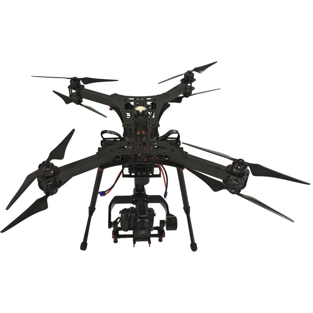 xFold rigs Mapper X8 Quadcopter with 3-Axis Gimbal for GoPro Action Cameras