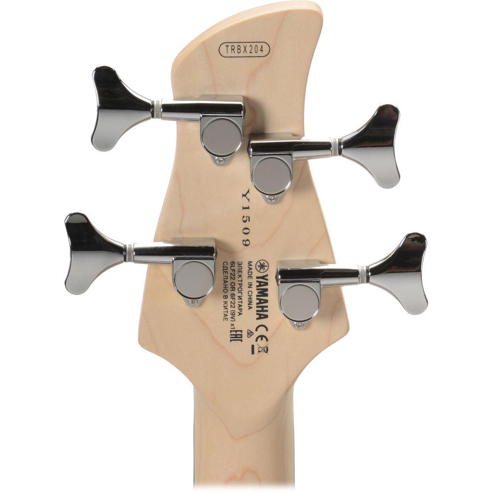 Yamaha TRBX Series - TRBX204 - 4-String Electric Bass with 2-Band Active Electronics