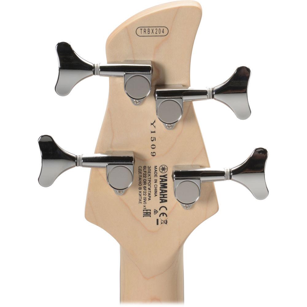 Yamaha TRBX Series - TRBX204 - 4-String Electric Bass with 2-Band Active Electronics