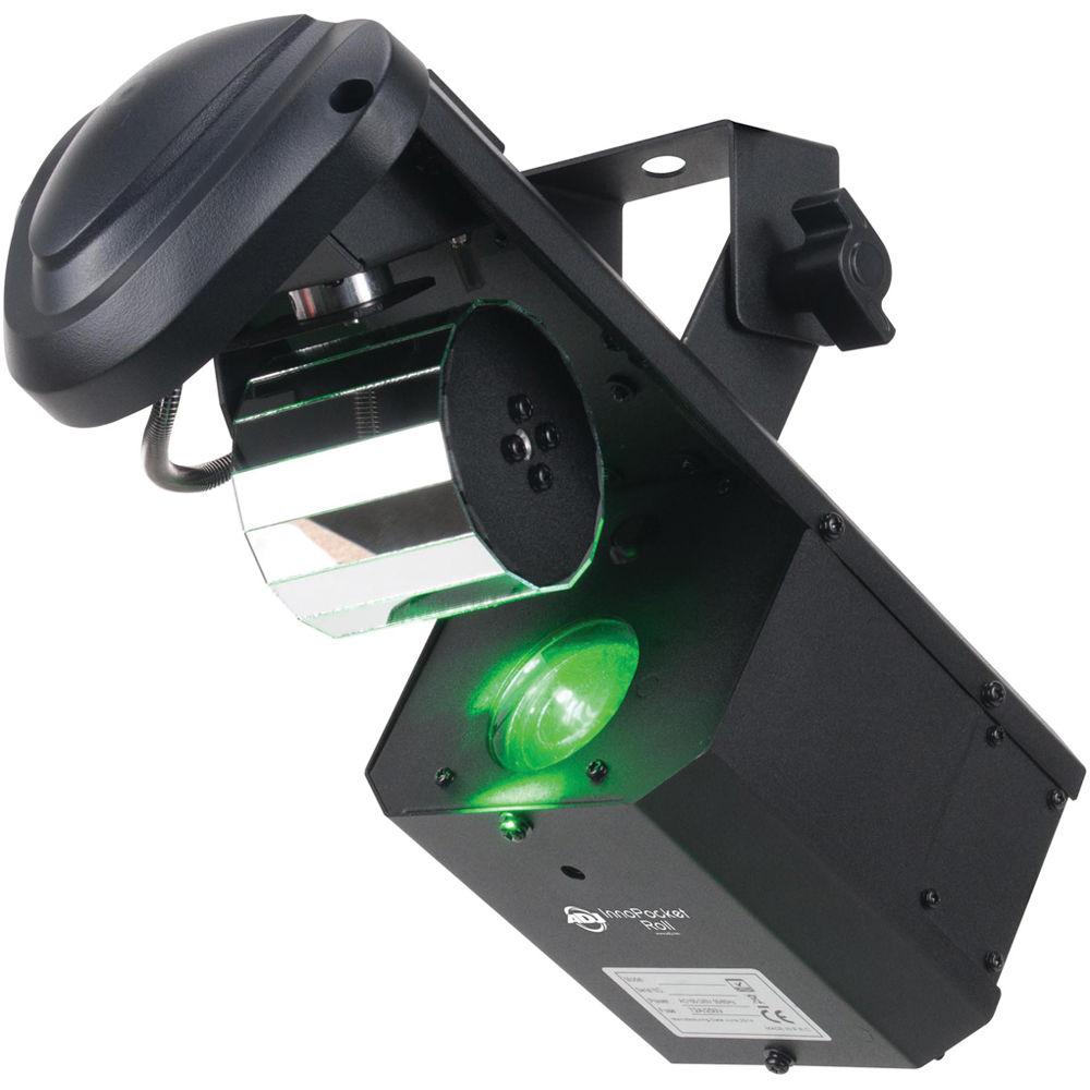 American DJ Inno Pocket Roll LED Barrel-Mirrored Scanner