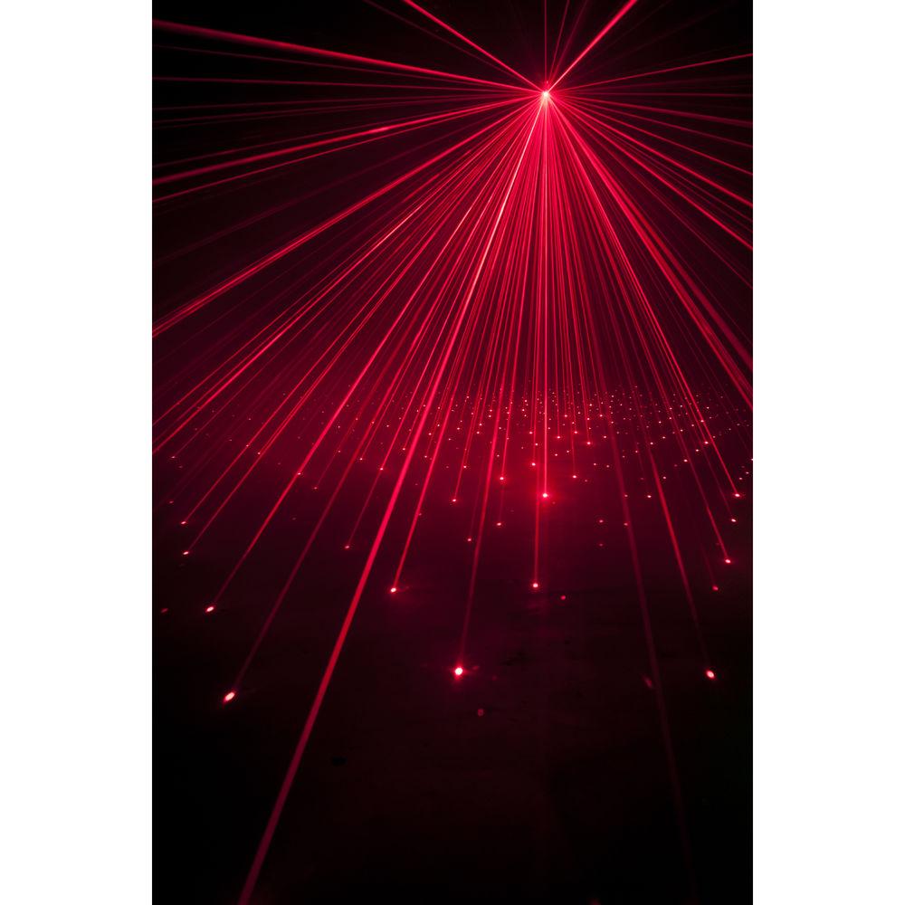 American DJ Stinger II - 3 FX-In-1 - Moonflower, Strobe, and Laser Effect with UV