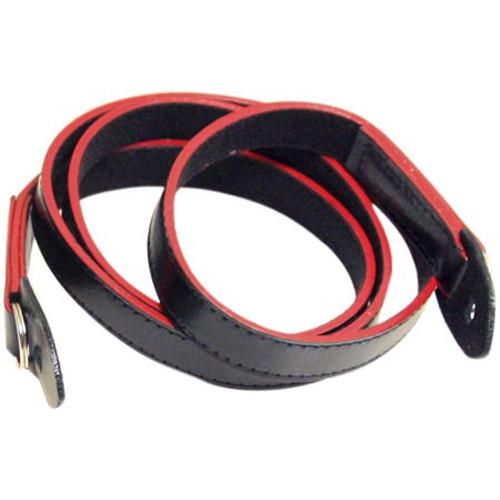 Black Label Bag Lacquered Edge Leather Strap