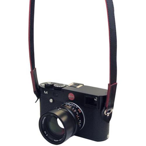 Black Label Bag Lacquered Edge Leather Strap